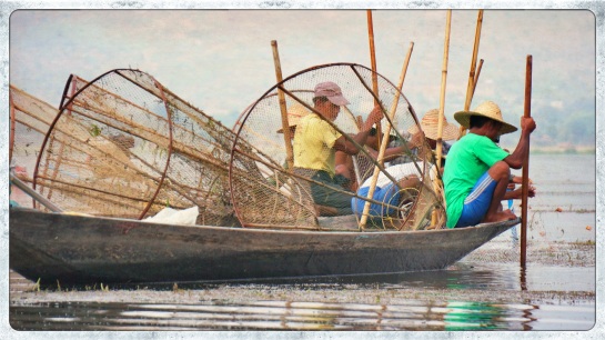 Fishermen on Inle Lake - 3