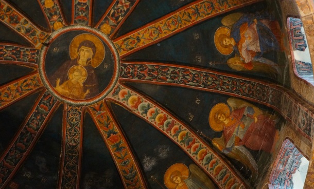 Istanbul: The Chora Church (Kariye Museum). Details show Byzantium Christianity history. Posted on The Black lion Journal.